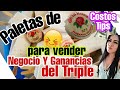 Paletas Hielitos Bolis DE MAZAPÁN CON GANANCIAS DEL TRIPLE