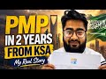 How i cleared PMP while working in KSA - Yasir