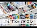 Craft Room Tour 2016 | The Card Grotto