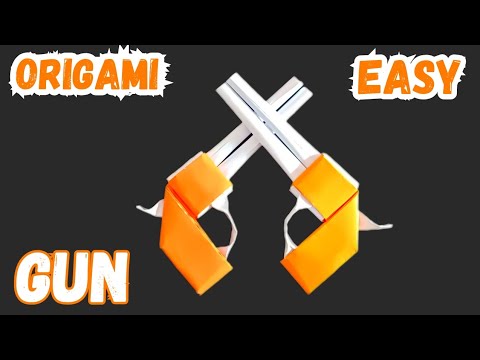 Paper Rpg Gun HOW TO MAKE PAPER GUN STEP BY STEP / ORIGAMI WEAPON - YouTube