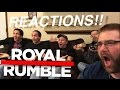 GRIMS WWE ROYAL RUMBLE 2017 REACTIONS!