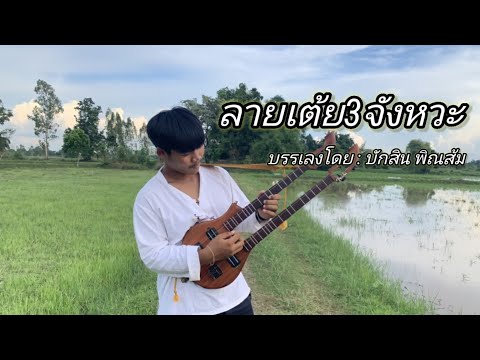 #ลายเต้ย3จังหวะ บรรเลงโดย : บักสิน พิณส้ม