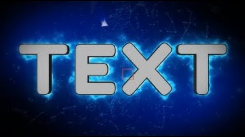 Adobe After Effects Tutorial W/Plexus Background | Element 3D Text | Saber