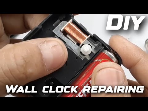 Dismantle overhaul and assemble wall clock - YouTube