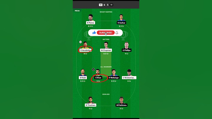 DS vs CS Dream11 Prediction Today Match|Dambulla Sixers vs Colombo Strikers LPL2024|sr SUKHRAM