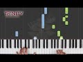 Canzonet / TRINITY Piano Grade 2 2021-2023 / Synthesia Piano tutorial