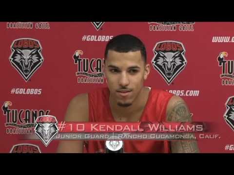 football score 2012-13 Lobo Men's Basketball | Kendall Williams: Weekly Press Conference
