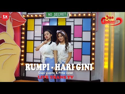 HARI GINI - DUO GOBAS ( Cupi Cupita & Prita Oziel ) LIVE  RUMPI NO SECRET TRANS TV