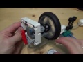 Пневматический двигатель. Lego pneumatic engine from lego fake engine