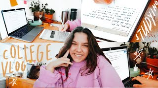 College Vlog: Lots of Studying, Catching Up, & Filming