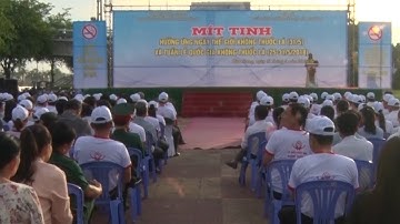 Mít tinh hưởng ứng Ngày thế giới không thuốc lá và Tuần lễ Quốc gia không khói thuốc lá