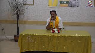 Kesineni Sivanath, Chinna garu Meet and Greet meeting at Mirchi restaurant, Edison, New jersey USA