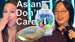 😂 Jimmy O. Yang ASIANS DON'T CARE ABOUT ATMOSPHERE Comedy Reaction #standupcomedy #comedyreaction