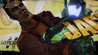 BORDERLANDS: THE PRE-SEQUEL (INSANE FPS) - RTX 3070 / I7 8700K / 2560X1440P