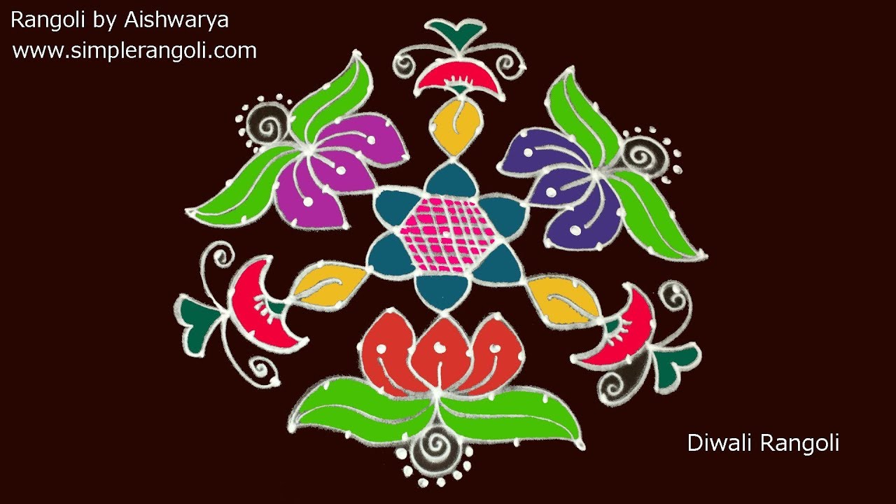 Amazing Friday Diwali Rangoli