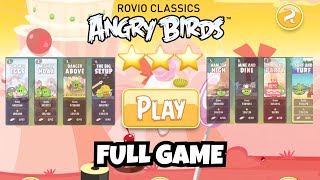 ANGRY BIRDS FULL GAME - All levels 3 Stars Gameplay Walkthrough + Cutscenes ⭐⭐⭐Timecodes screenshot 5