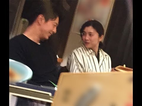 竹内結子　年下俳優と艶めき焼き鳥デート現場