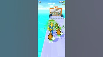 Run Rich 3D (IOS, Android) NEW UPDATE Gameplay Walkthrough All Levels (Level 105) #Shorts