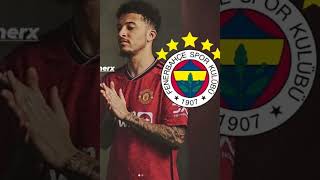 Manchester Uniteda forma giyen Jadon Sancho Fenerbahçeye transfer olmaya çok yakın.