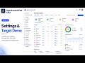 AgentLaunchPad CRM Settings and Targets Demo