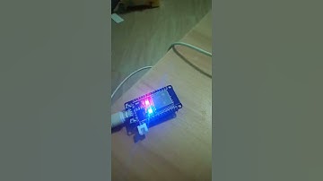 esp wroom 32 ผลการทำงานของไฟกระพริบติดดับ ครั้งละ 1 วินาที แบบวน Ioop