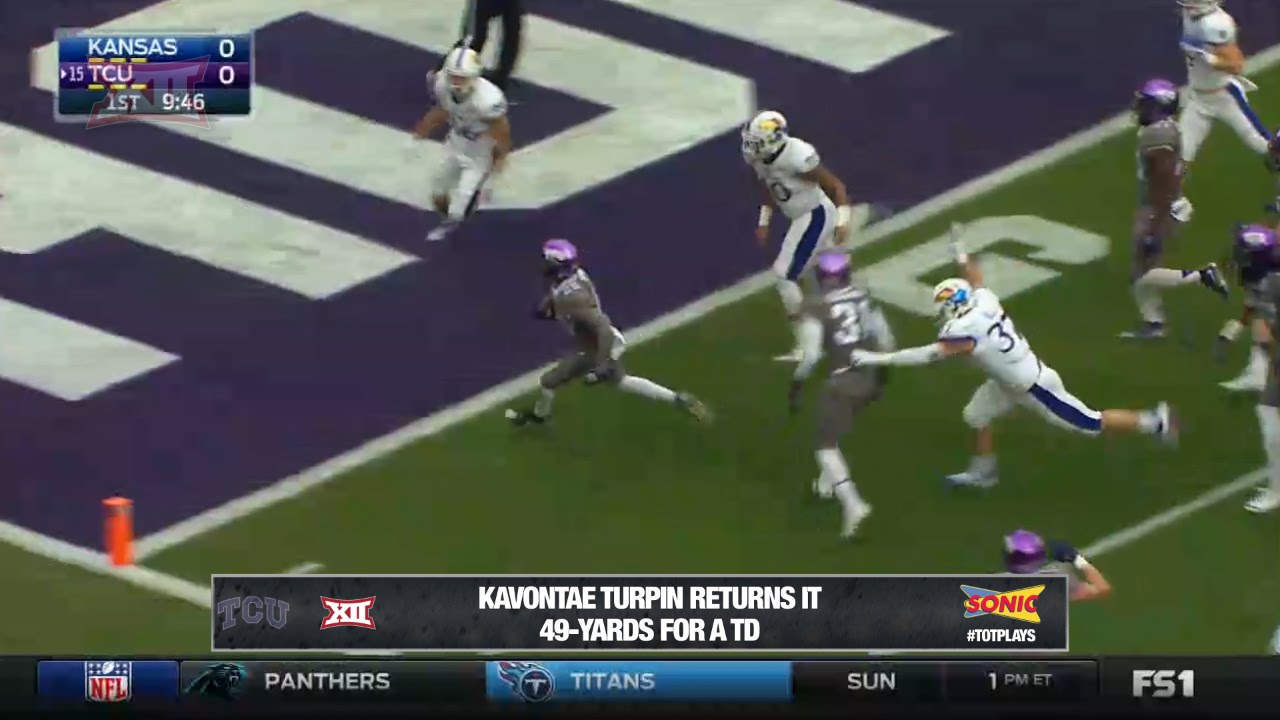 Big 12 #TotPlays Week Eleven Nominee: TCU's KaVontae Turpin collegiate high school