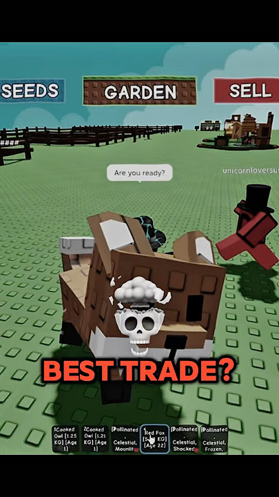 Is This the BEST Red Fox Trade in Grow A Garden? #shorts #roblox #growagarden