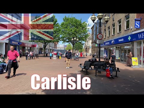 Carlisle Gimbal Walk 4k 🏴󠁧󠁢󠁥󠁮󠁧󠁿