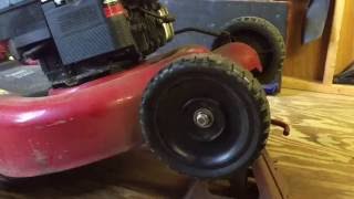 Craftsman lawn mower wheel replacement
