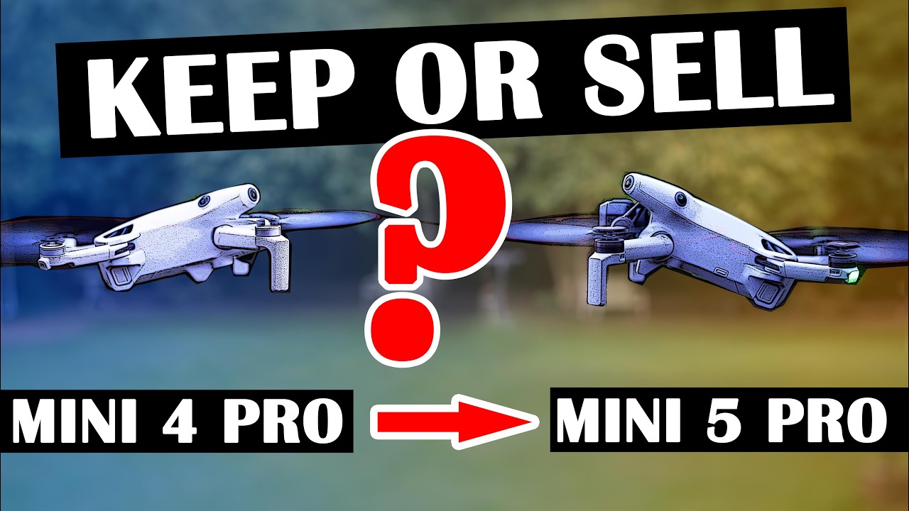 DJI Mini 4 Pro против Mini 5 Pro – действительно ли стоит обновляться?
