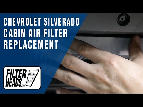 How to Replace Cabin Air Filter 2019 Chevrolet Silverado AQ1223C