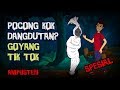 Animisteri Spesial - Pocong Dangdutan Goyang Tik Tok - Kartun Lucu Horor, Kartun Hantu