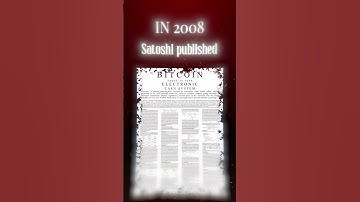 The Mystery of Satoshi Nakamoto 👤💰 | Who Created Bitcoin? #shorts