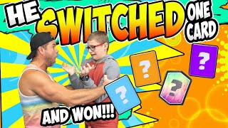 MY SON SWITCHED ONE CARD! Then kept winning?! screenshot 4
