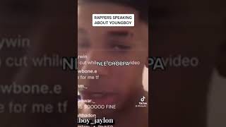 Rappers Speaking About NBA YOUNGBOY | A$AP ROCKY | NLE CHOPPA | DaBABY | TRIPPIE REDD | and more