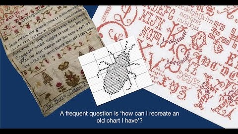 Using a gridded chart as OnionSkin source in MacStitch and WinStitch  (2.5 mins)