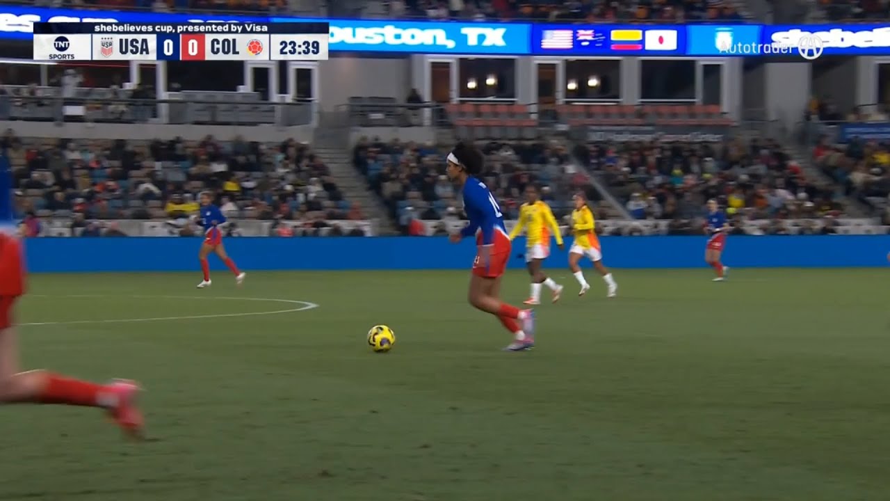 Lily Yohannes USWNT v Colombia - SheBelieves 2025