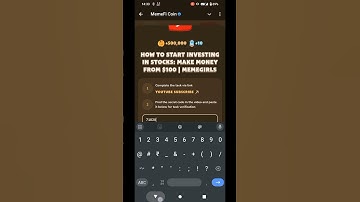 How to start investing in stocks:Make money from $100||memefi secret code today||#trending #airdrop