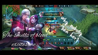 Support on Steroids - Carmilla 3-1-17 Ranked Match - Mobile Legend