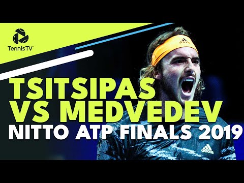 Stefanos tsitsipas vs daniil medvedev | nitto atp finals 2019 extended highlights