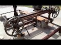 Home made Sawmill Blade Adjustment set up video