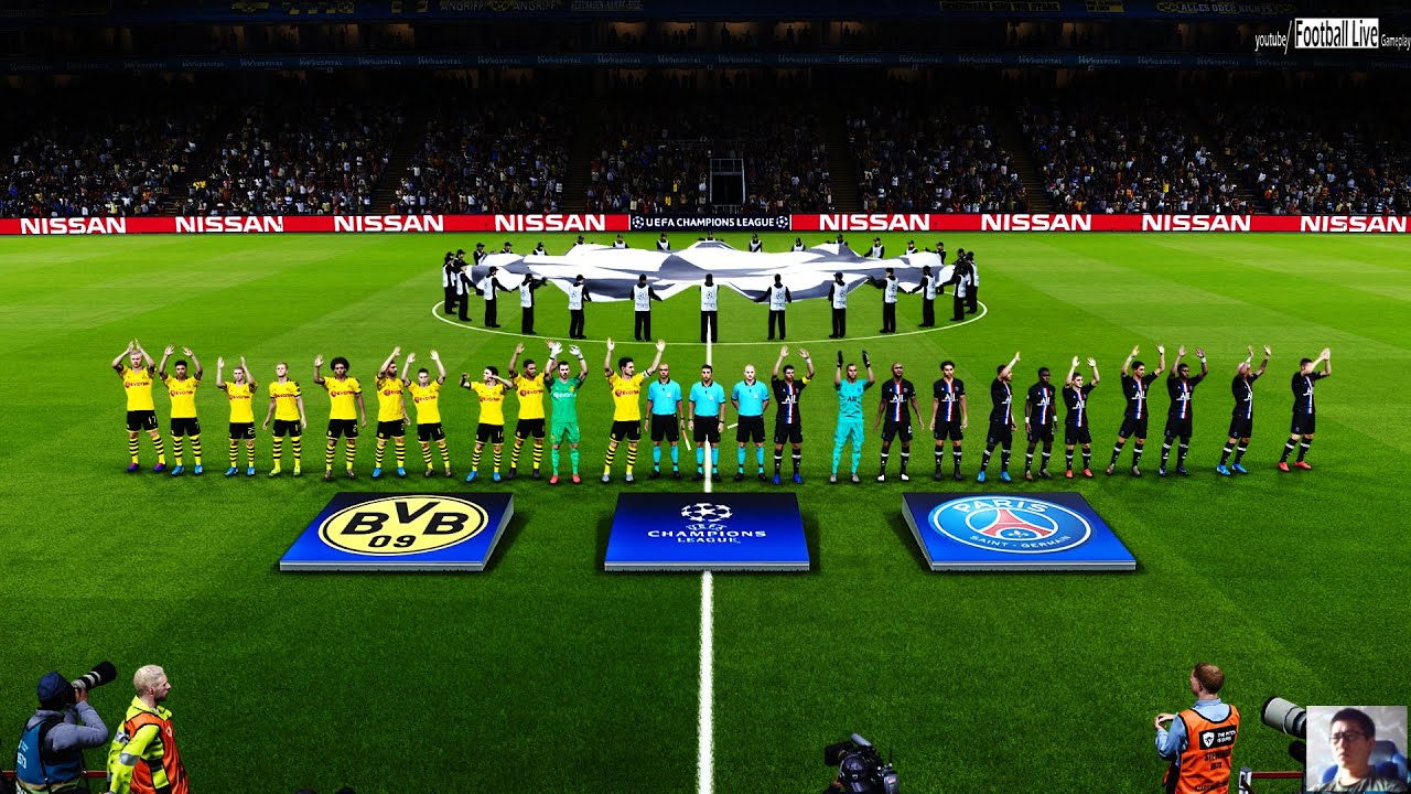 PES 2020 BORUSSIA DORTMUND (BVB) vs PARIS SAINT GERMAIN (PSG) UEFA Champions League - UCL