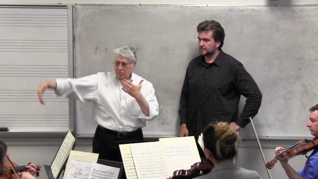 A snippet of Maestro Paul Nadler's workshop