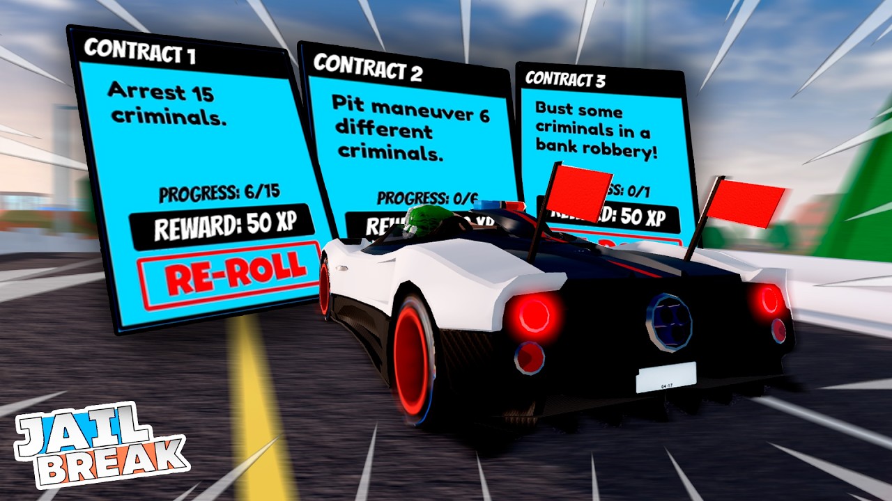 🔥Cамое БЫСТРОЕ Выполнение Заданий Сезона в ДЖЕЙЛБРЕЙК / JailBreak в Роблокс