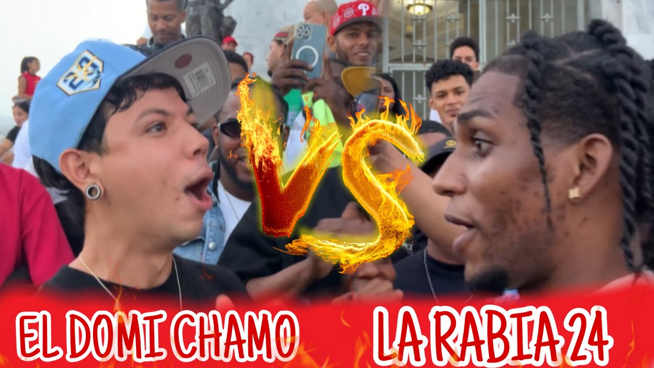 LA RABiA 24 vs EL DOMI CHAMO - POR MI PAIS FREESTYLE BATALLA 🇩🇴vs 🇻🇪