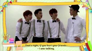 [EXOTICSUBS] 140206 Happy Concert Season 2 School Violence Prevention Education - EXO Cut {ENG SUB}