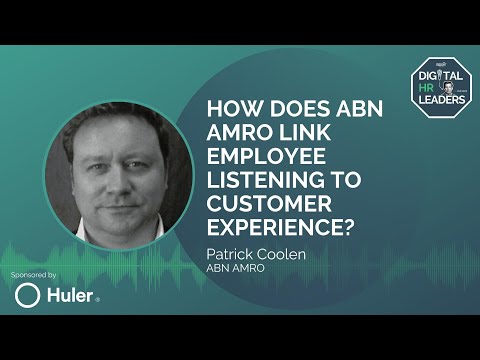 HOW DOES ABN AMRO LINK EMPLOYEE LISTENING TO CUSTOMER EXPERIENCE? Interview with Patrick Coolen Episode cover