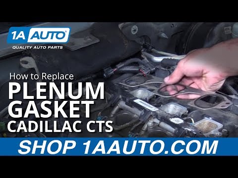 How to Replace Plenum Gasket 03-07 Cadillac CTS