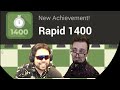 Reaching 1400 on chess.com #chess #1400 #gothamchess #hikarunakamura