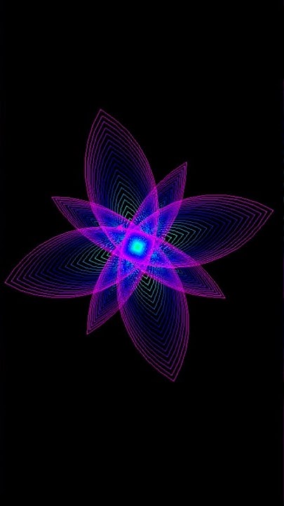 Flowers animation using python turtle graphics #coding #python #shorts ...